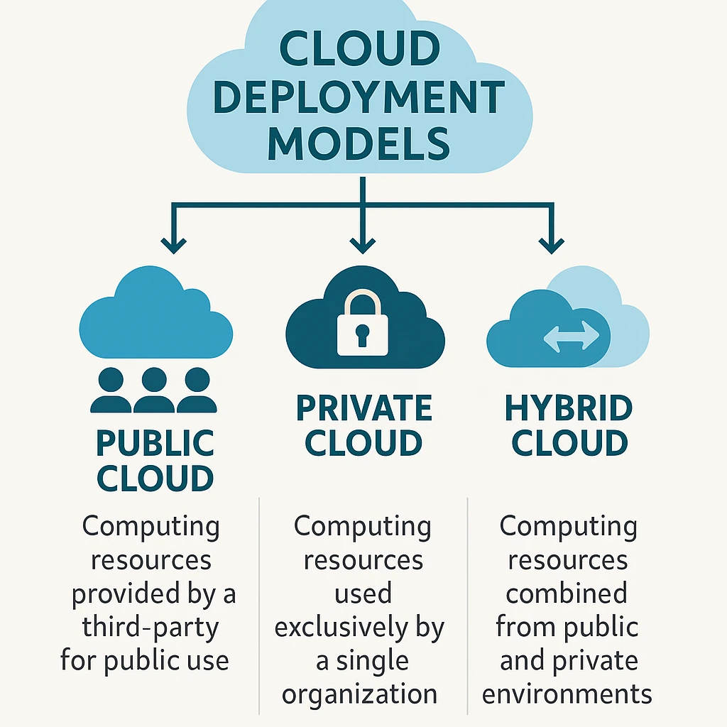 what are the cloud deployment models