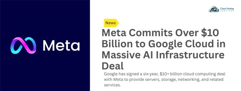 meta google cloud deal