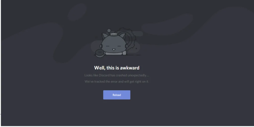 discord app not working 