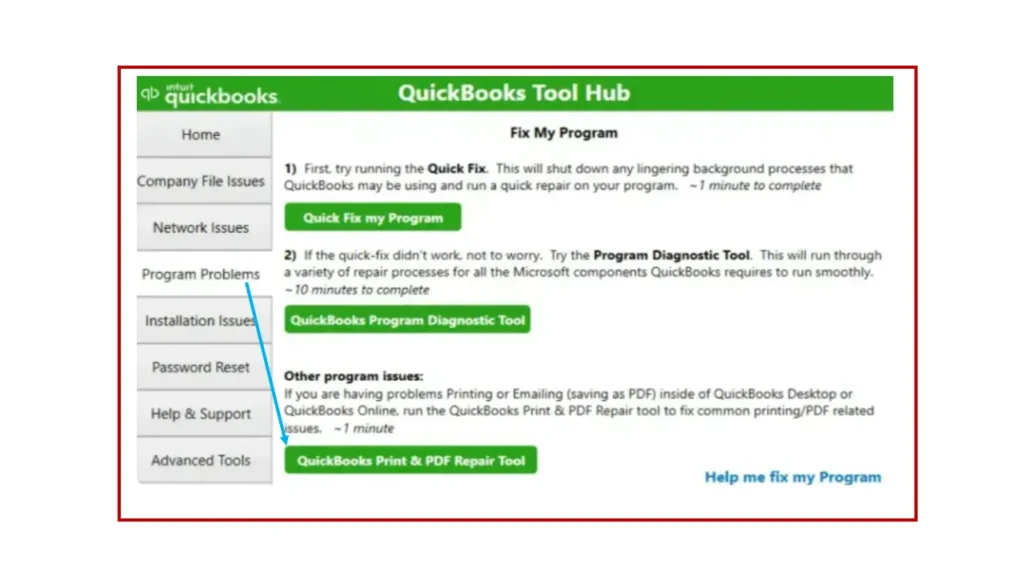 fix printing & pdf issues (print and pdf repair) with tool hub