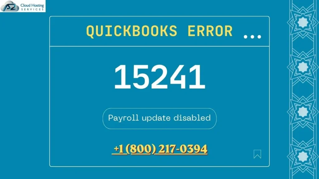 QuickBooks Error 15241