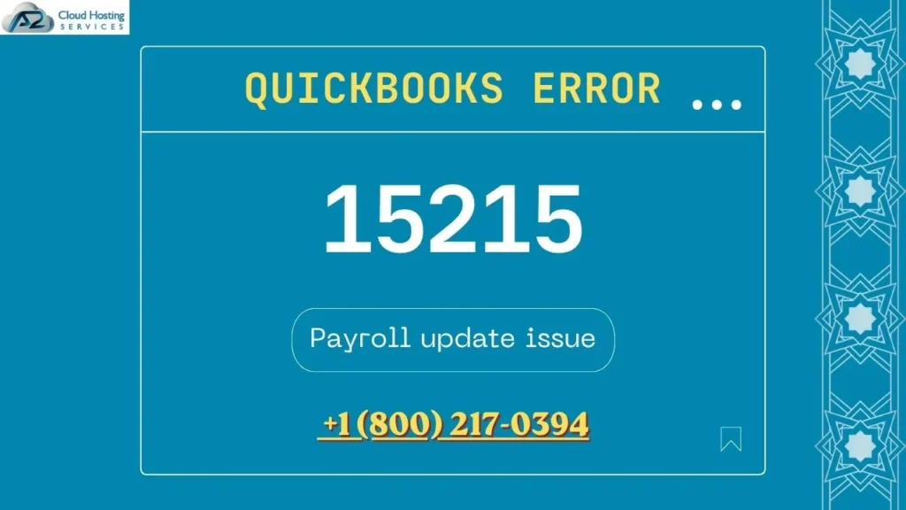 QuickBooks Error 15215