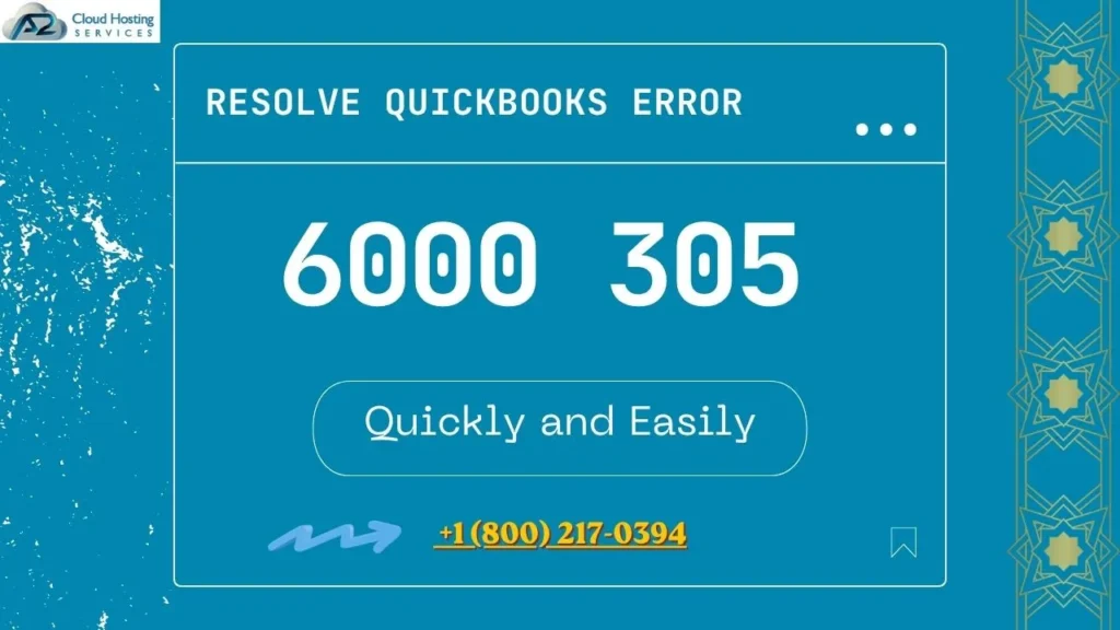 QuickBooks Error 6000 305