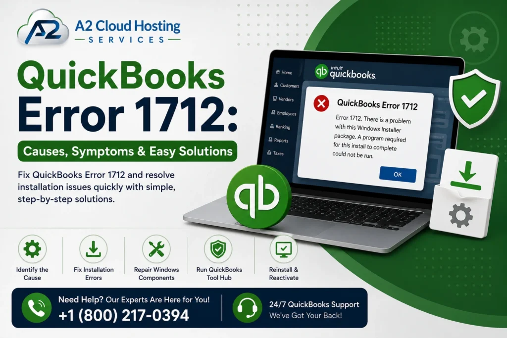 QuickBooks Error 1712
